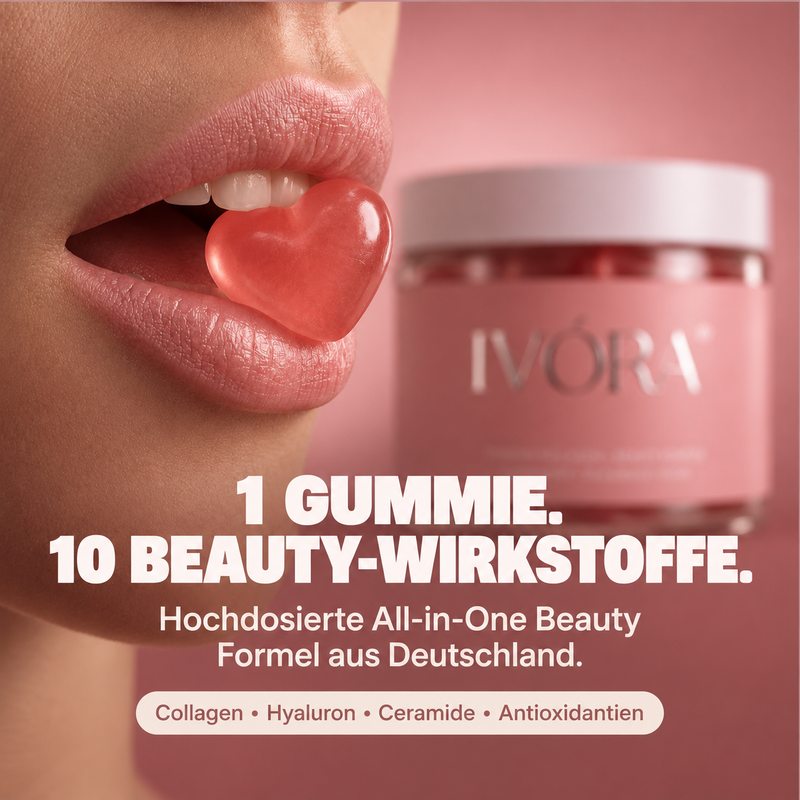 Warum IVÓRA? Weil die beste Beauty-Formel nichts bringt, wenn sie im Schrank stehen bleibt.